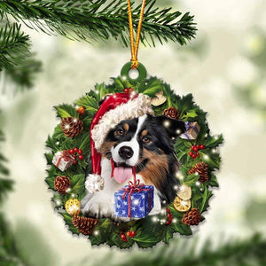 Australian Shepherd and Christmas gift for her gift for him gift for Australian Shepherd lover ornament - Best gifts your whole family