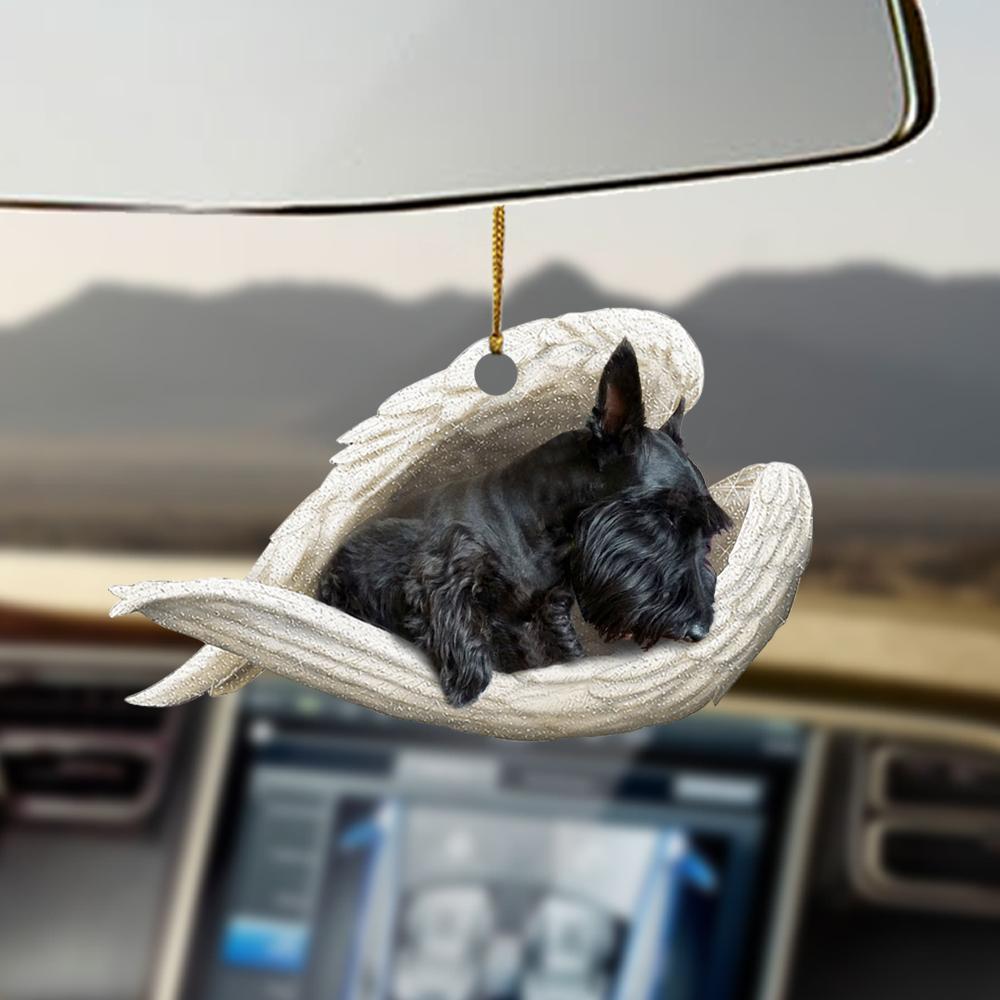 Scottish Terrier Sleeping Angel Scottish Terrier Lovers Dog Lovers Ornament - Best gifts your whole family