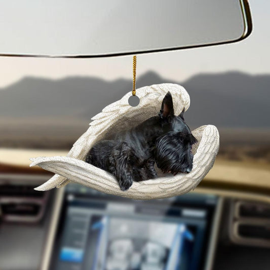 Scottish Terrier Sleeping Angel Scottish Terrier Lovers Dog Lovers Ornament - Best gifts your whole family