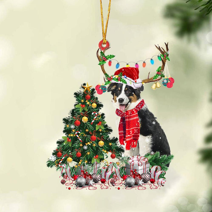 Australian Shepherd 2-Christmas Tree Gift Hanging Ornament - Best gifts your whole family