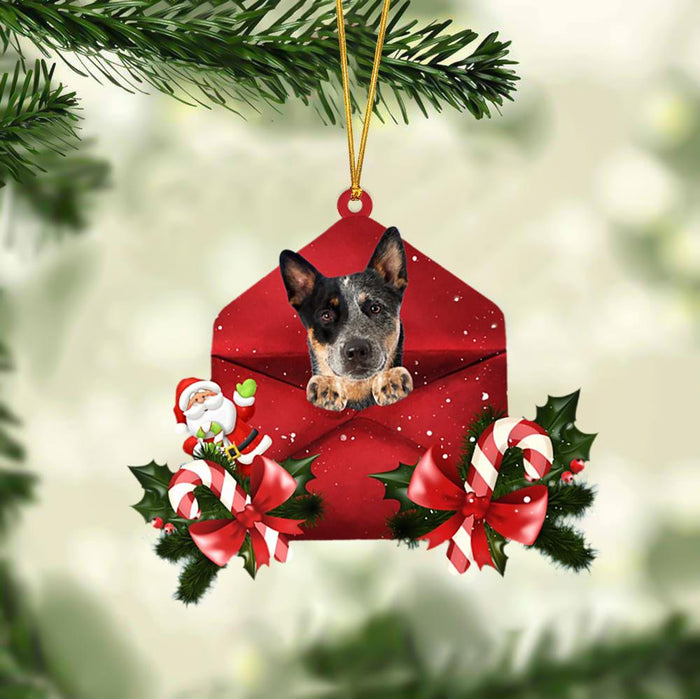 Australian Cattle Christmas Letter Ornament Dog Christmas Decoration - Best gifts your whole family