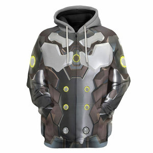 3D Genji Overwatch Custom Tshirt Hoodie Appreal