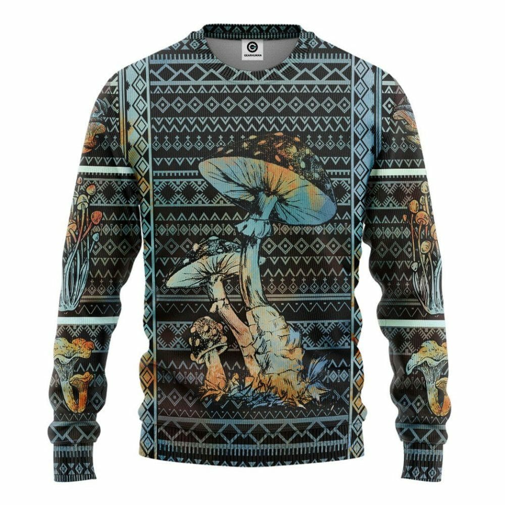 3D Mushroom Custom Tshirt Hoodie Apparel