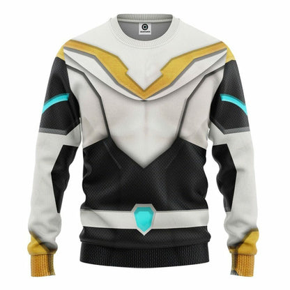 3D Voltron Legendary Defender Hunk Garrett Armor Custom Tshirt Hoodie Apparel