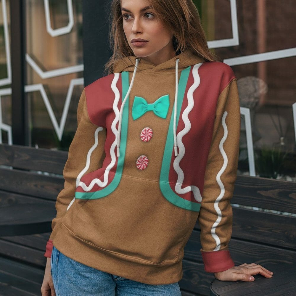 3D Gingerbread Man Custom Tshirt