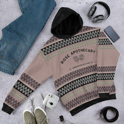 3D Custom Rose Apothecary Christmas Ugly Sweatshirt Apparel