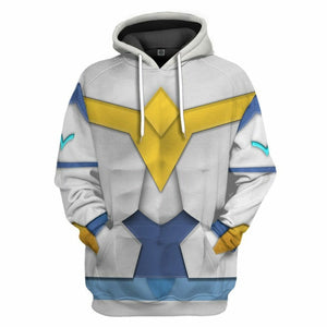 3D Voltron Legendary Defender Coran Armor Custom Tshirt Hoodie Apparel