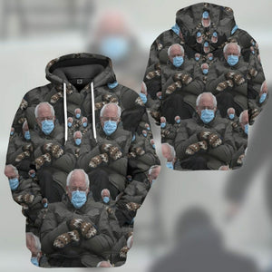 3D Chairman Bernie Sanders Custom Tshirt Hoodie Apparel