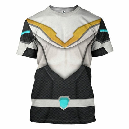 3D Voltron Legendary Defender Hunk Garrett Armor Custom Tshirt Hoodie Apparel