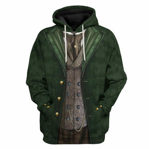 3D 8th Doctor Who Tshirt Hoodie Apparel