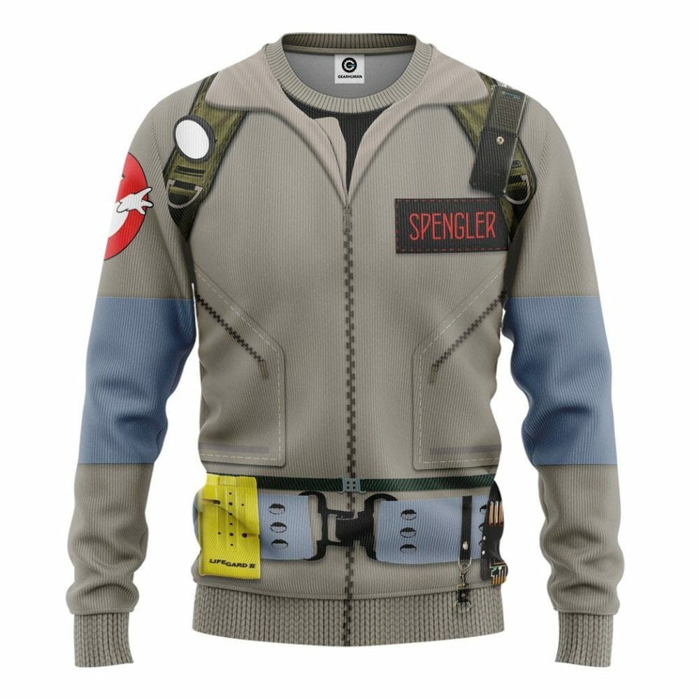 Ghostbusters 1984 Spengler Cosplay Custom Tshirt Hoodie Apparel