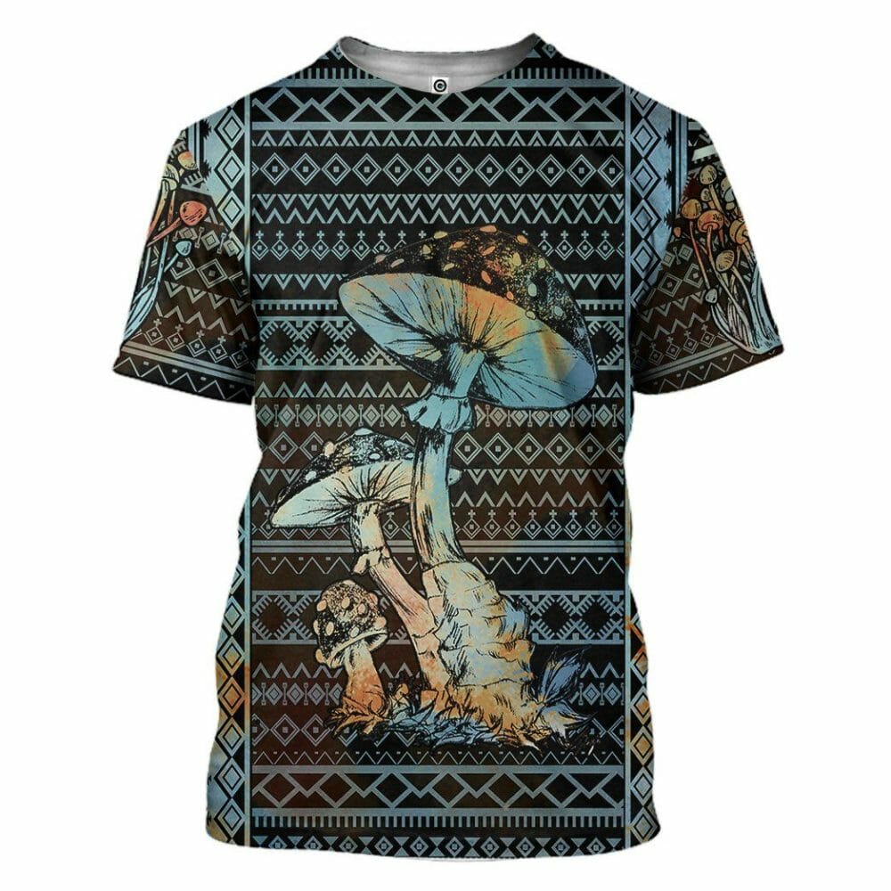 3D Mushroom Custom Tshirt Hoodie Apparel