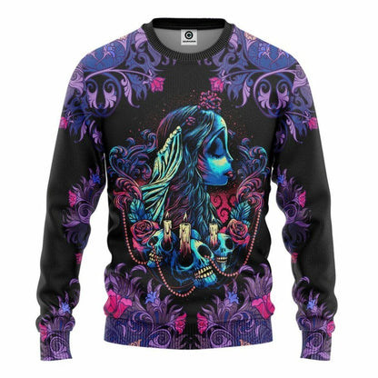 3D Bride Colorful Tshirt Hoodie Apparel