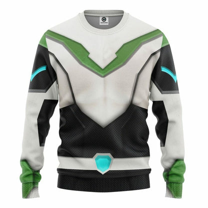 3D Voltron Legendary Defender Pidge Armor Custom Tshirt Hoodie Apparel