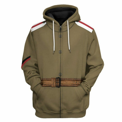 3D Russian Soldier Uniform Tshirt Hoodie Apparel
