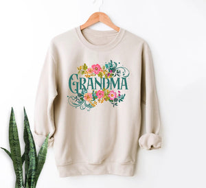 Personalized Grandma T-shirts, Wildflower Gifts Shirts, Grandma Garden, Mother's Day Tee