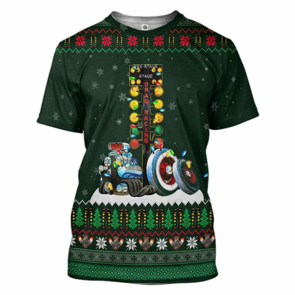 3D Drag Racing Custom T-Shirt Hoodie Bekleidung