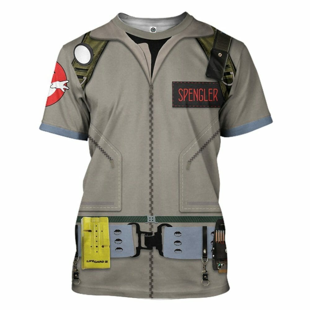 Ghostbusters 1984 Spengler Cosplay Custom Tshirt Hoodie Apparel