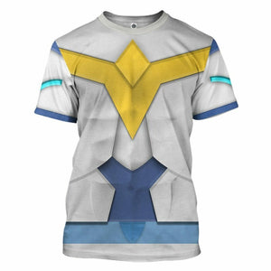 3D Voltron Legendary Defender Coran Armor Custom Tshirt Hoodie Apparel