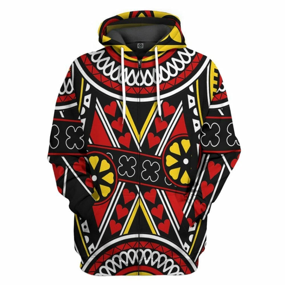 3D Queen of Diamonds Rachel Custom Tshirt Hoodie Apparel