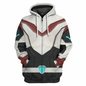 3D Voltron Legendary Defender Keith Kogane Armor Custom Tshirt Hoodie Apparel