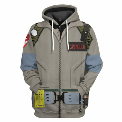 Ghostbusters 1984 Spengler Cosplay Custom Tshirt Hoodie Apparel