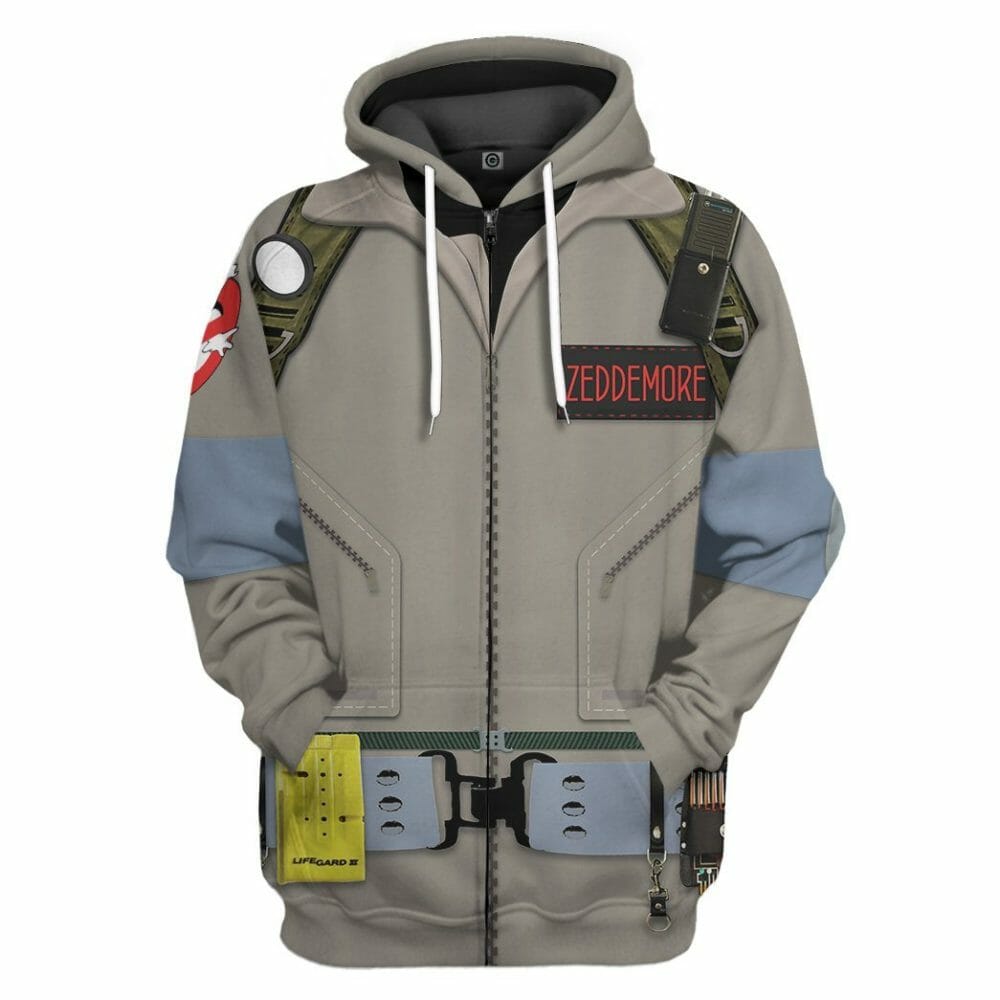 Ghostbusters 1984 Zeddemore Cosplay Custom Tshirt Hoodie Apparel