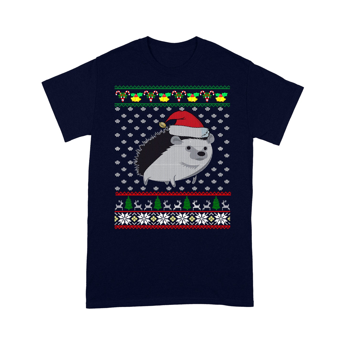 Frohe Weihnachten Lustige Igel Hässliche Weihnachten Geschenk T-Shirt Geschenk Für Weihnachten