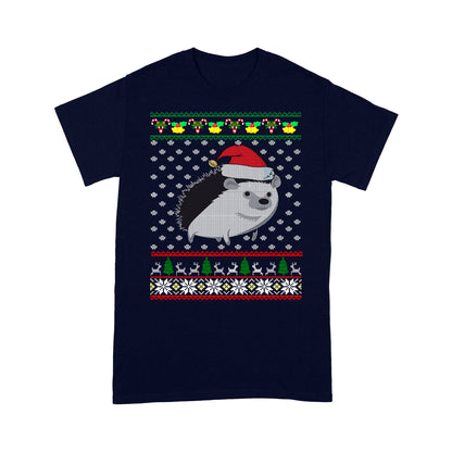 Frohe Weihnachten Lustige Igel Hässliche Weihnachten Geschenk T-Shirt Geschenk Für Weihnachten