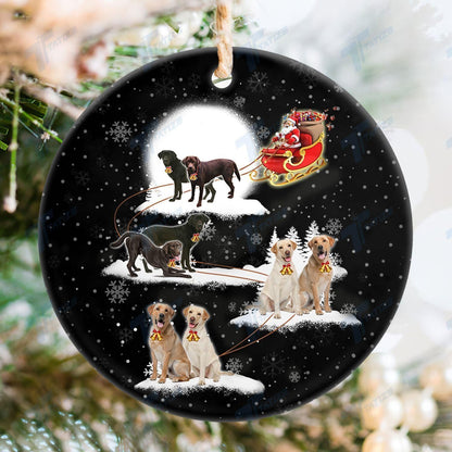 Christmas Labrador Ornament, Christmas Gift, Christmas Decoration