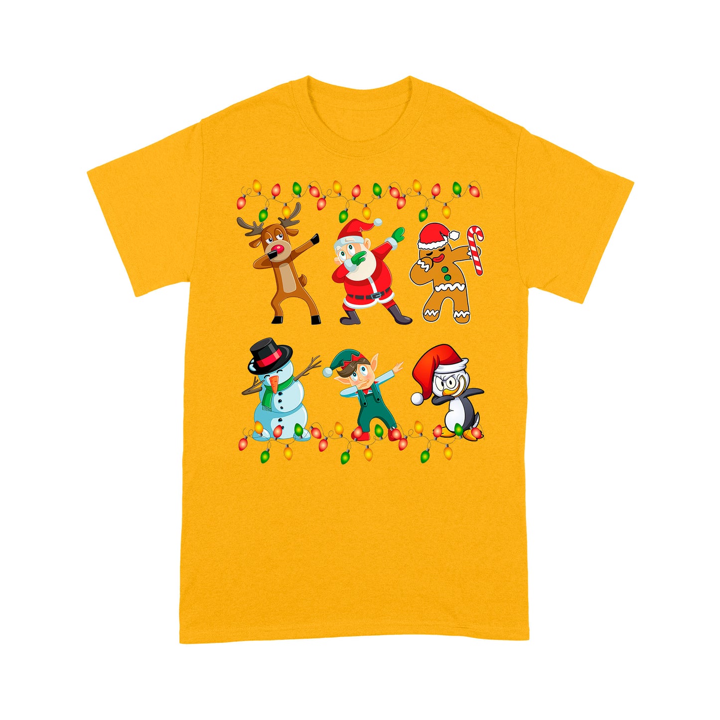 Dabbing Santa Friends Christmas Funny Xmas Gifts Tee Shirt Gift For Christmas