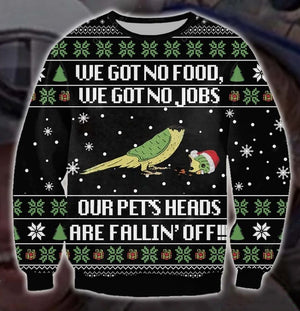 Our Pets Heads Are Falling Off Pattern 3D, Christmas Ugly Sweater, Christmas Gift, Gift Christmas 2024