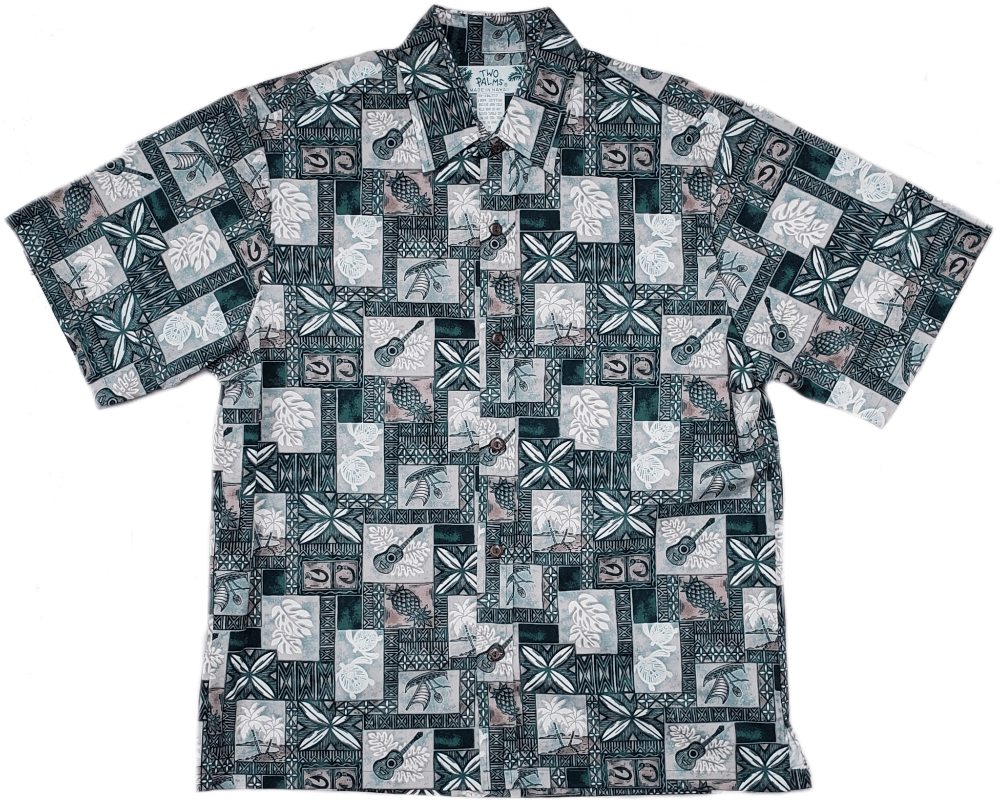 Block Hawaii Button Up Hawaiian Shirt, Hawaiian Shirt Gift, Christmas Gift