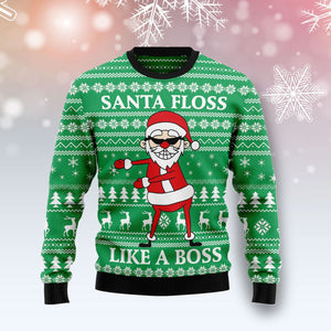 Funny Santa Claus Ugly Christmas Sweater, Christmas 3D Sweatshirt, Gift Christmas 2024