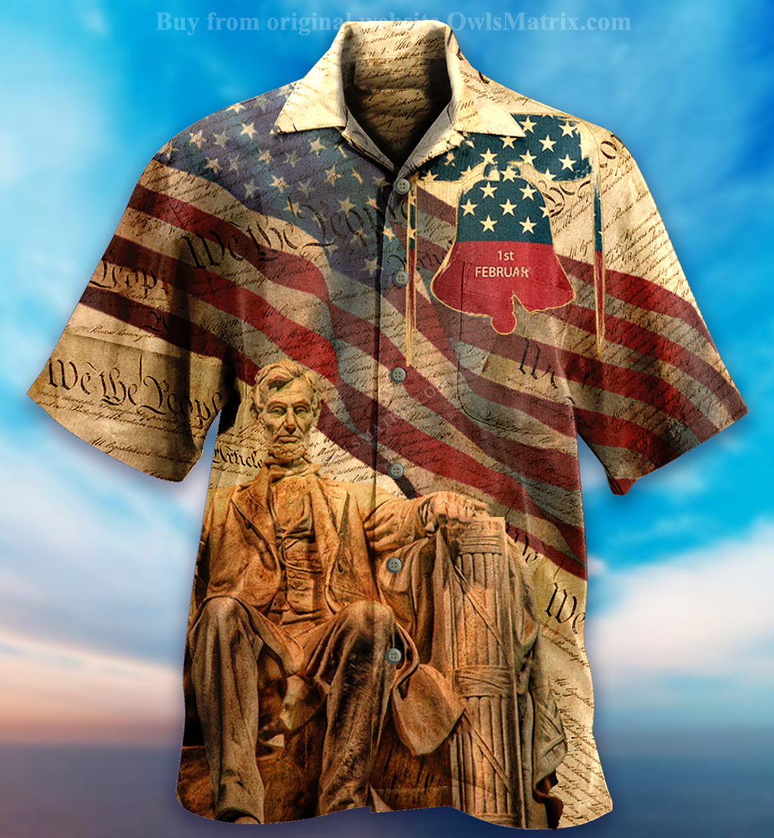 America Love Day - Hawaiian Shirt, Hawaiian Shirt Gift, Christmas Gift