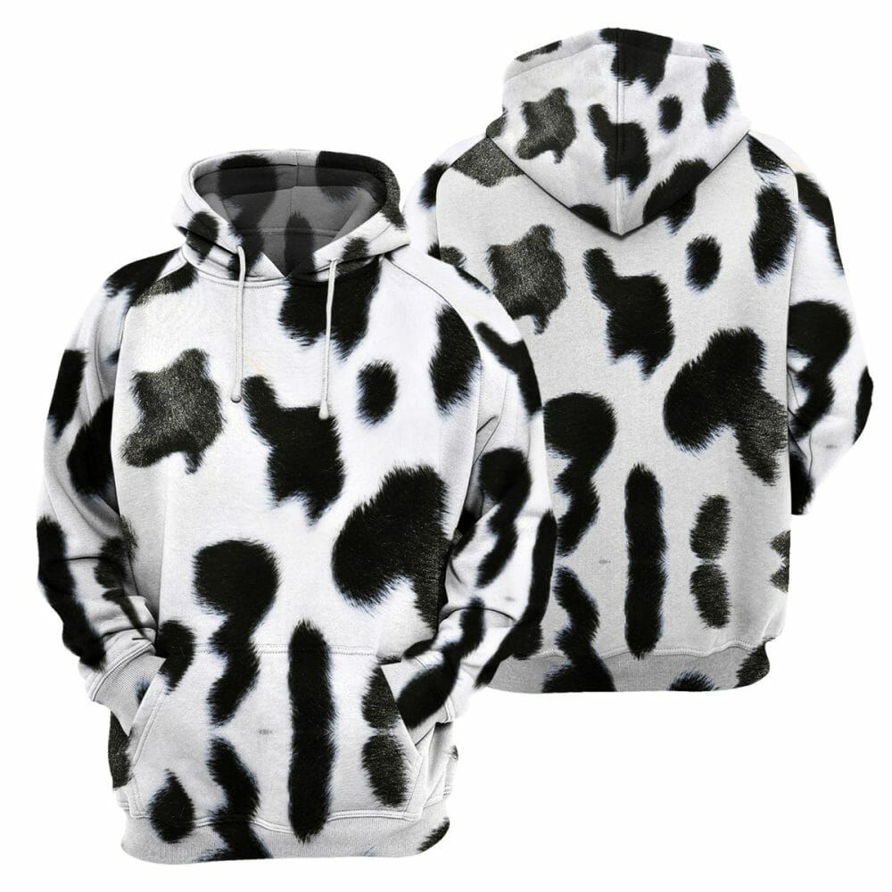 Dairy Cow - 3D All Over Printed Shirt Tshirt Hoodie Apparel