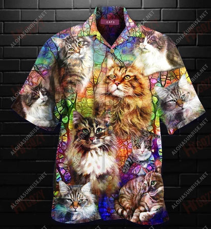 Life Is Better With A Cat Unisex Short Hawaiian Shirt Hobbies Hawaiian T Shirts Best Hawaiian Shirts Hawaiian Shirt Pattern, Hawaiian Shirt Gift, Christmas Gift