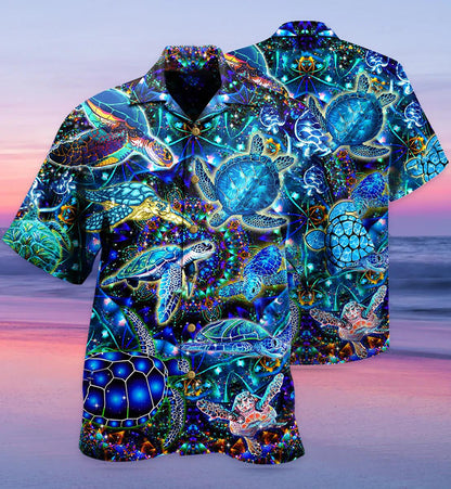 Turtle Sea You On The Next Wave Turtle Hawaiian Shirt, Hawaiian Shirt Gift, Christmas Gift