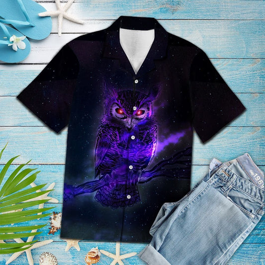 Amazing Owl Hawaiian Shirt, Hawaiian Shirt Christmas Gift