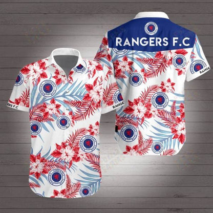Rangers F.C Hawaiian Shirt, Hawaiian Shirt Gift, Christmas Gift