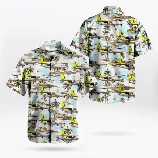 Airbaltic fokker hawaiian shirt, Hawaiian Shirt Gift, Christmas Gift