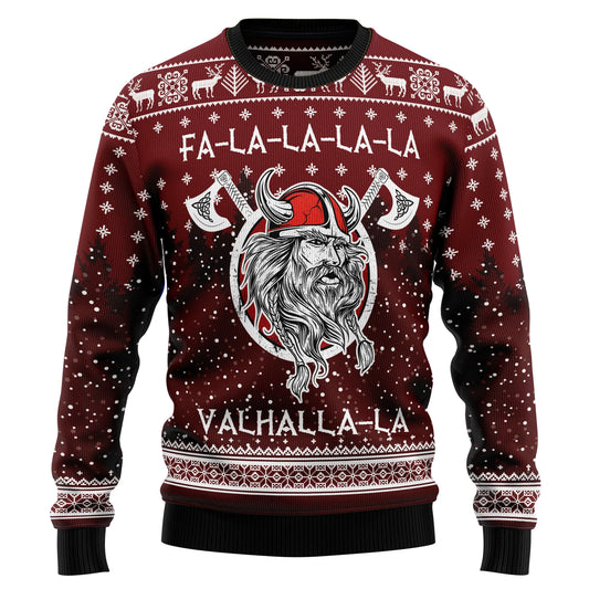 Vikings Fa La La La Ugly Christmas Sweater, Christmas Gift,Gift Christmas 2024