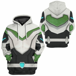 3D Voltron Legendary Defender Pidge Armor Custom Tshirt Hoodie Apparel