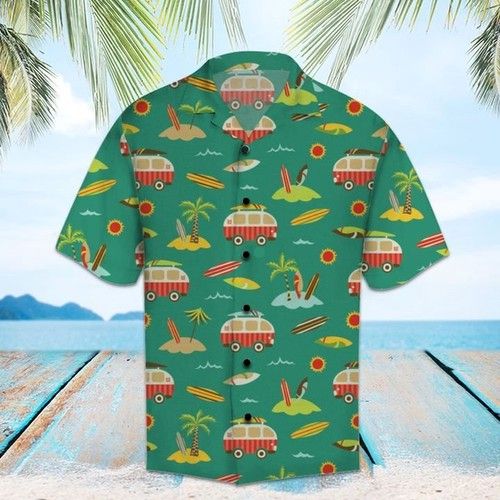 Amazing Caravan Hawaiian Shirt Summer, Hawaiian Shirt Gift, Christmas Gift