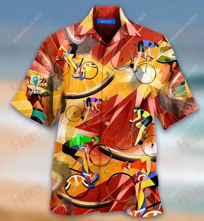 Real Men Don'T Need Motor Bicycle Short Hawaiian Shirt Ocean Short Sleeve Custom Hawaiian Shirts Funny Hawaiian Shirts, Hawaiian Shirt Gift, Christmas Gift