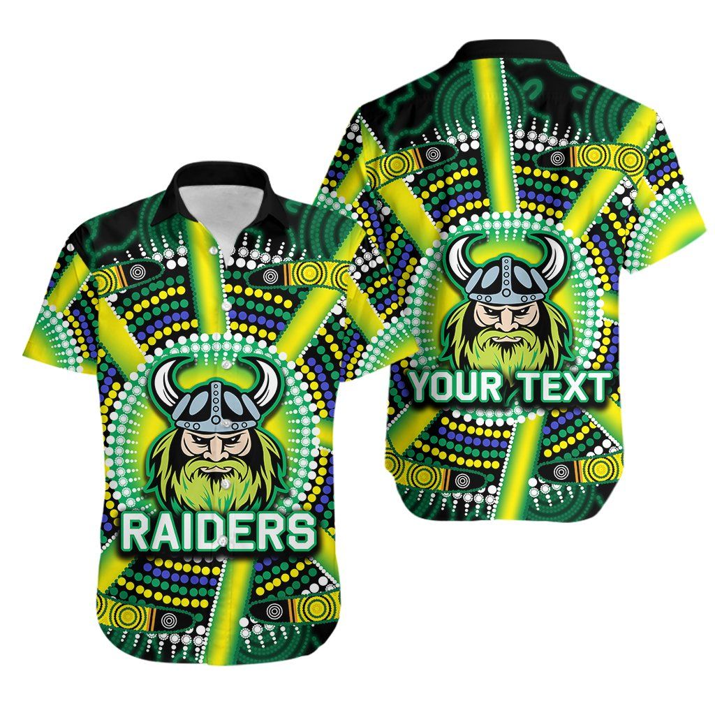 Raiders Hawaiian Aloha Shirt Special Aboriginal Th4 Hawaiian Shorts Beach Short Sleeve, Hawaiian Shirt Gift, Christmas Gift