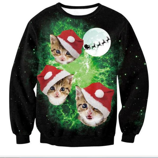Cat Christmas Ugly Christmas Sweater, Christmas Ugly Sweater,Christmas Gift,Gift Christmas 2022