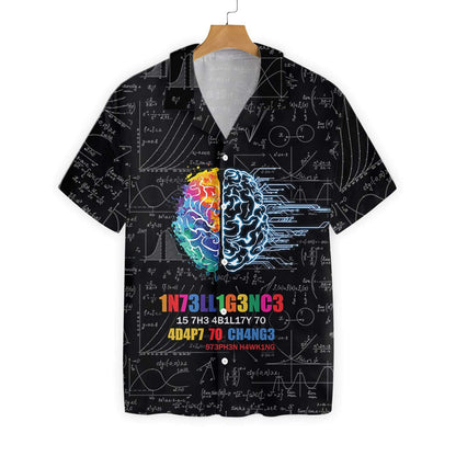 Funny Intelligence With Complex Math Formula Hawaiian Shirt,Hawaiian Shirt Gift, Christmas Gift