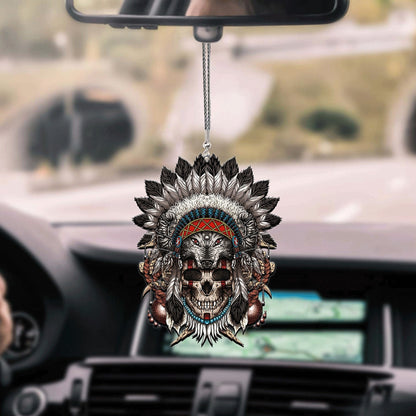 Native American Car Hanging Ornament, Car Ornaments For Men, Christmas Decoration
