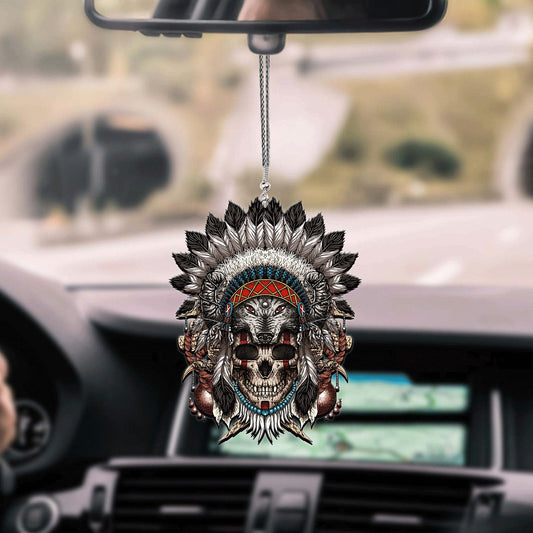 Native American Car Hanging Ornament, Car Ornaments For Men, Christmas Decoration